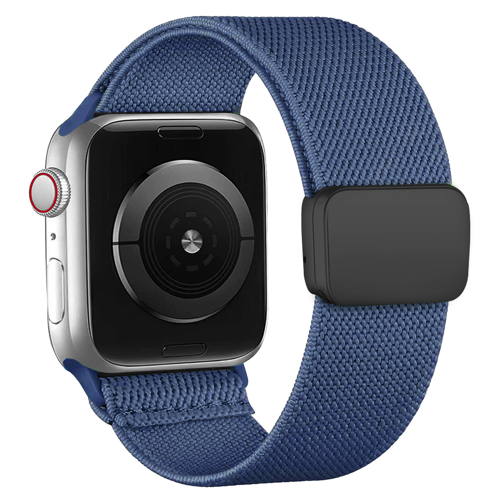 Milanese Loop Magnetic - 애플 워치용 마그네틱 스트랩, 나일론 소재,