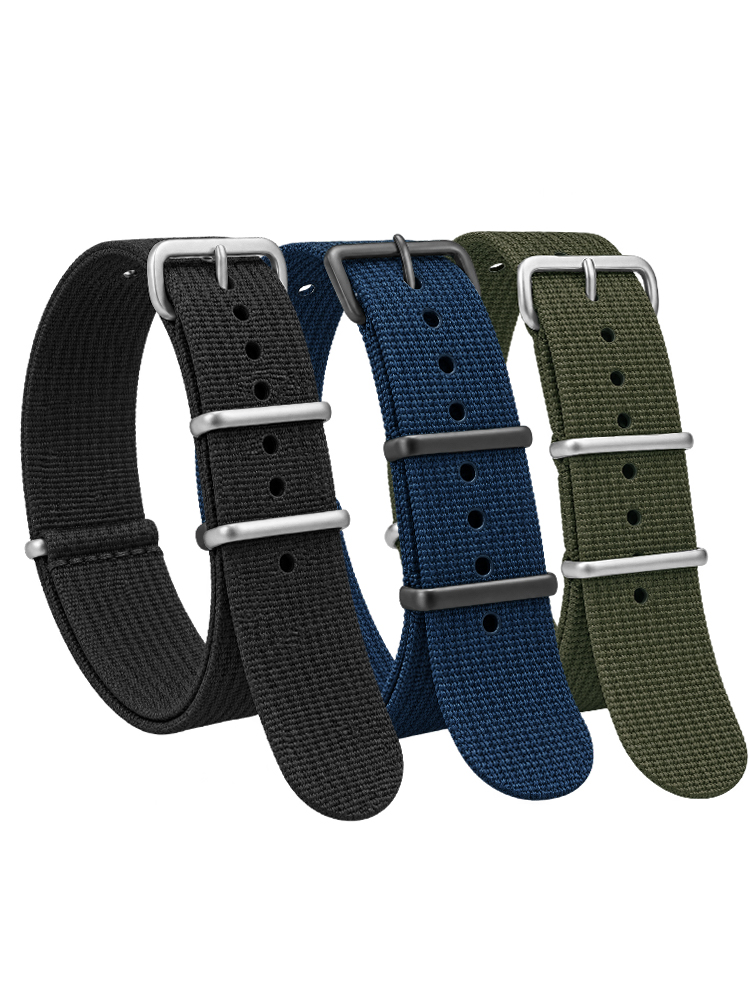 Nato Strap Nylon - 세이코 군용 탄도 직물 교체 용