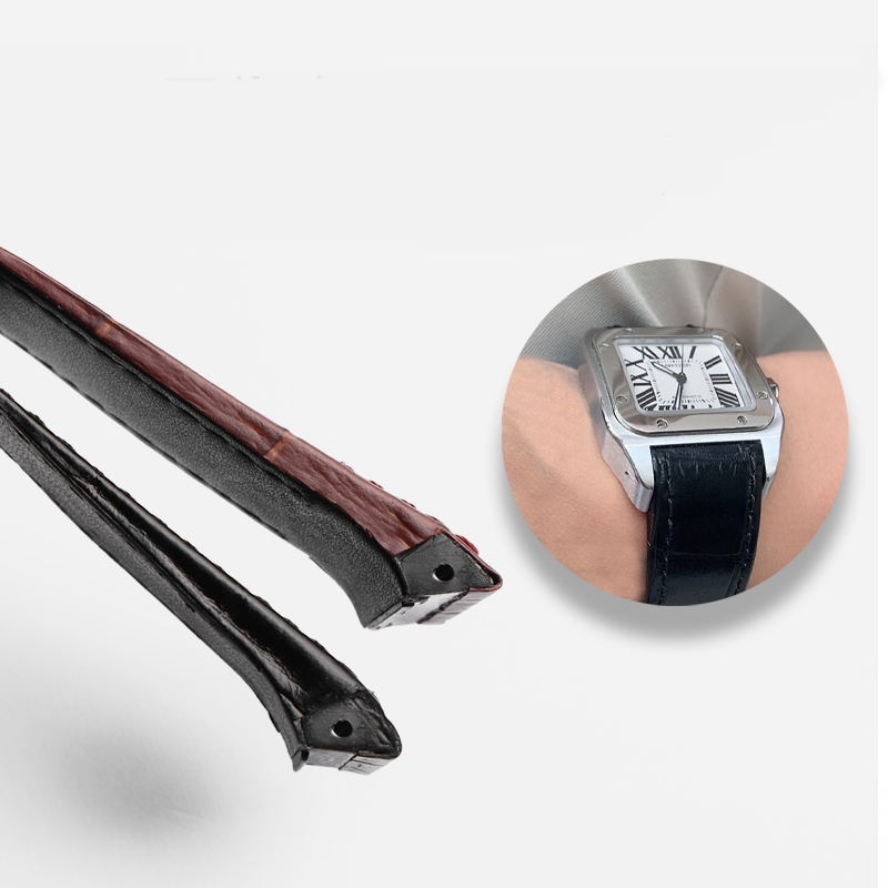 하이 퀄리티 소가죽 시계 스트랩, 까르띠에 산토스 10 - Cartier Watch Santos 리뷰 및 가격