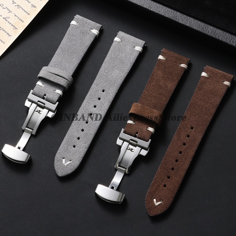 18mm 20mm 22mm 퀵 릴리스 소프트 스트랩 송 - Suede Strap Watch 리뷰 및 가격