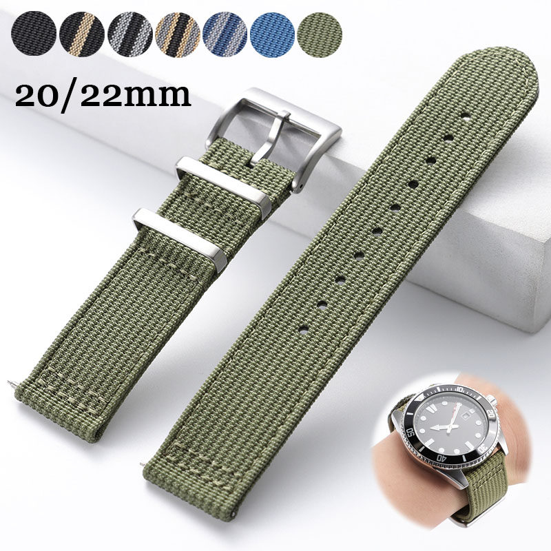 20mm 22mm 오메가용 투더용 우븐 나일론 스트랩, - Nato Strap Nylon 리뷰 및 가격
