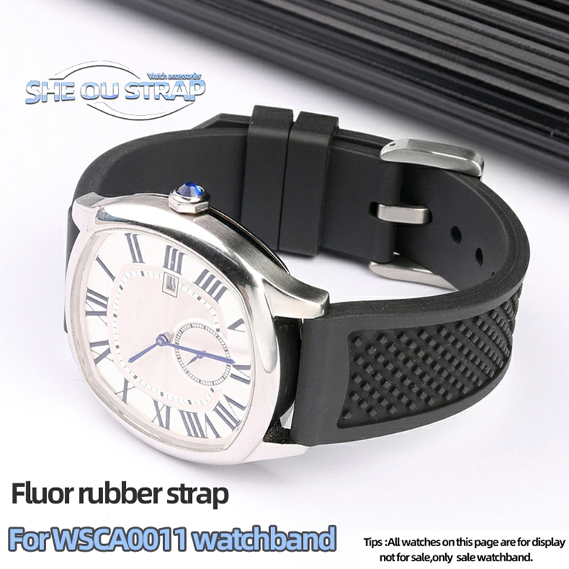 불소 고무 시계 스트랩 23mm 24mm 까르띠에 캘리 - Cartier Watch Tank 리뷰 및 가격